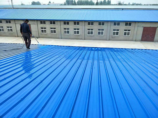 西林 彩钢瓦喷漆翻新工业厂房、仓库